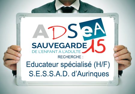 L’ADSEA recrute un éducateur spécialisé (H/F) pour le SESSAD d’Aurinques