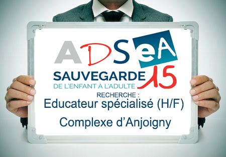 L’ADSEA recrute un éducateur spécialisé (H/F) pour le complexe d’Anjoigny